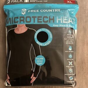 Free Country Black Microtech Heat Top